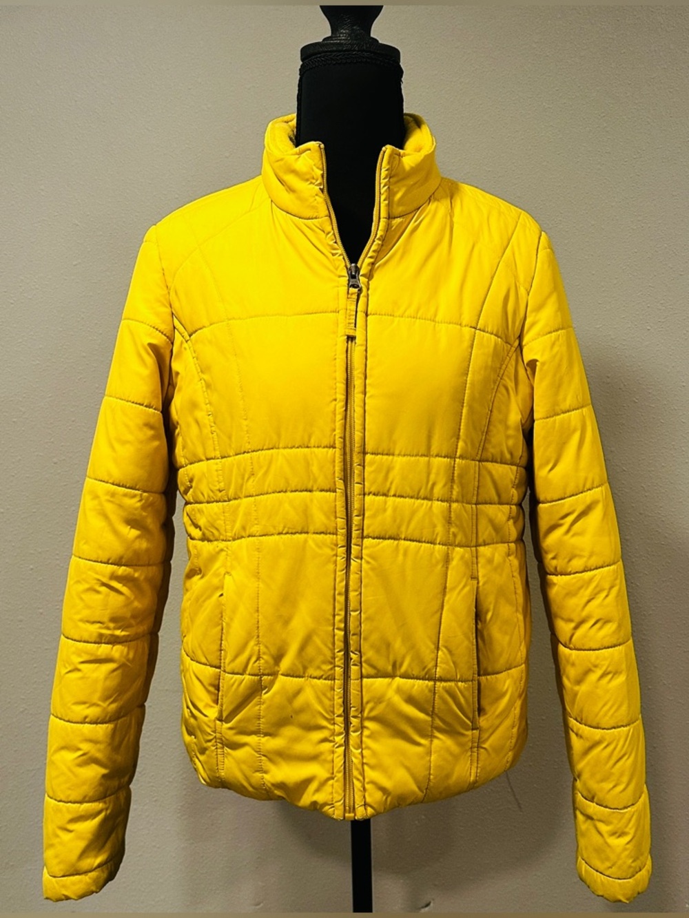 Athletic Works - Yellow Quilted Jacket